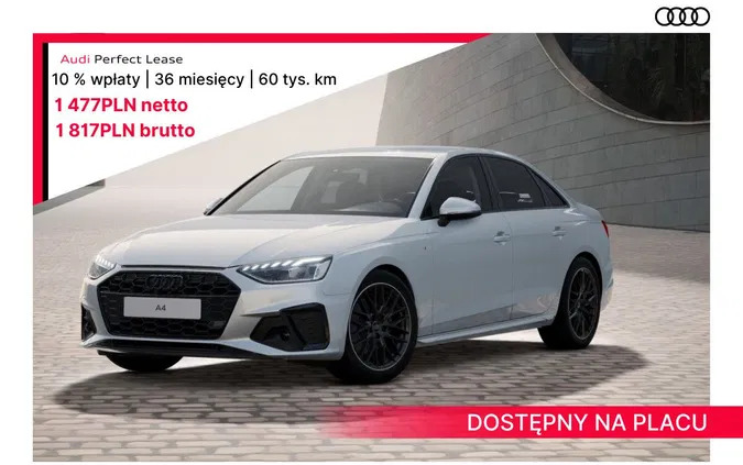 Audi A4 cena 190536 przebieg: 5, rok produkcji 2024 z Węgorzewo małe 79